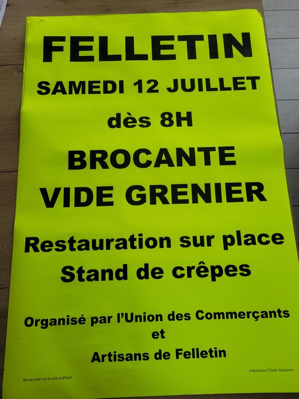 Vide grenier - brocante