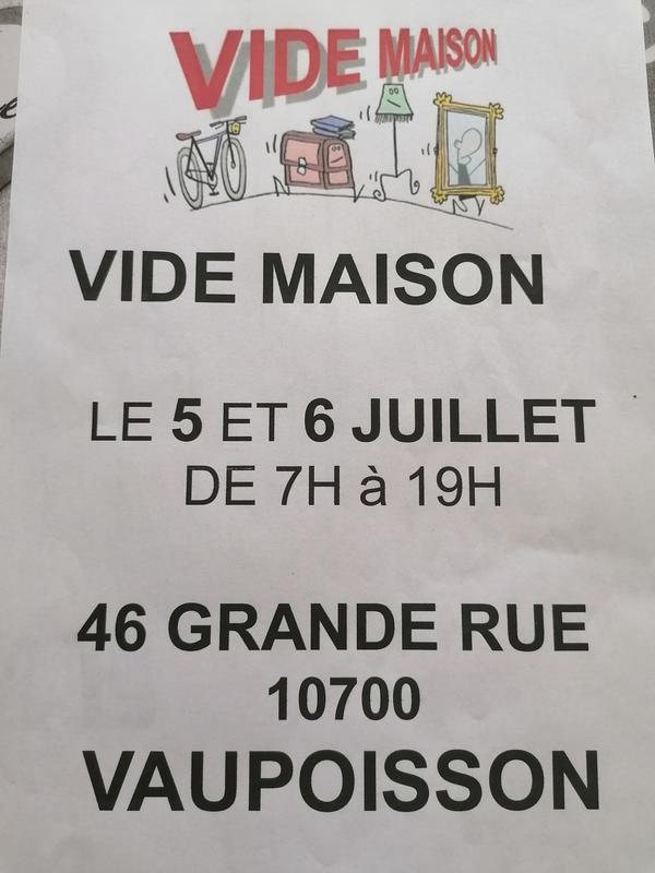 Vide maison