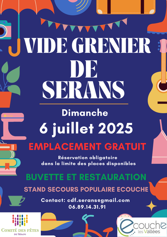 Vide grenier de sérans