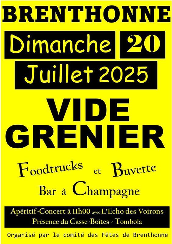 Vide grenier - brocante