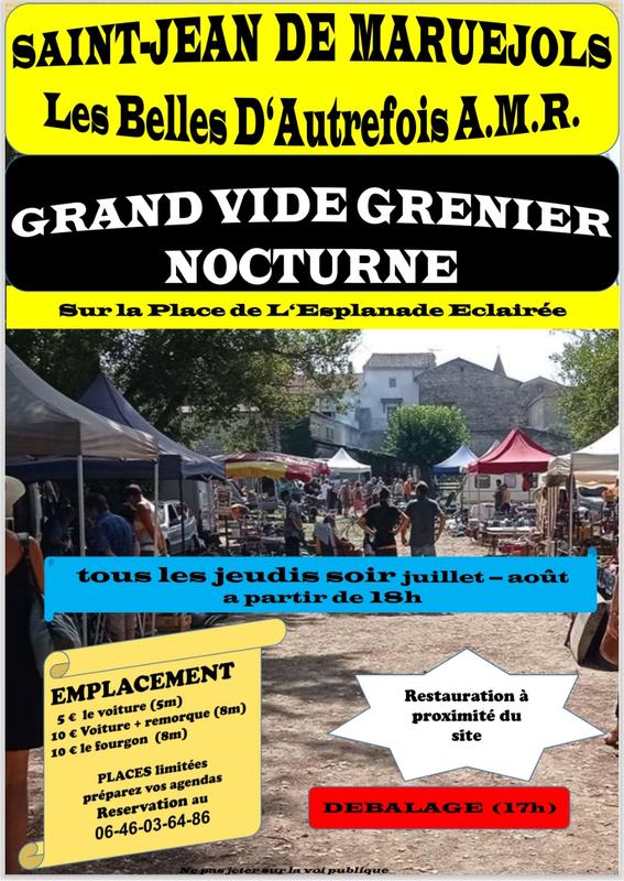 Vide grenier nocturne