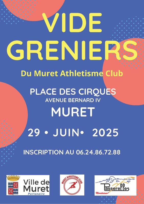 Vide greniers du muret athletisme club