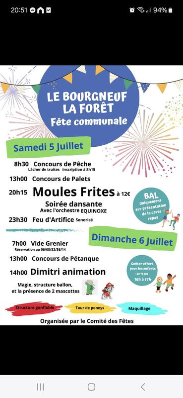 Vide grenier - fête communale