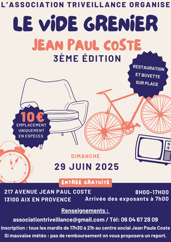 Vide-grenier jean-paul coste