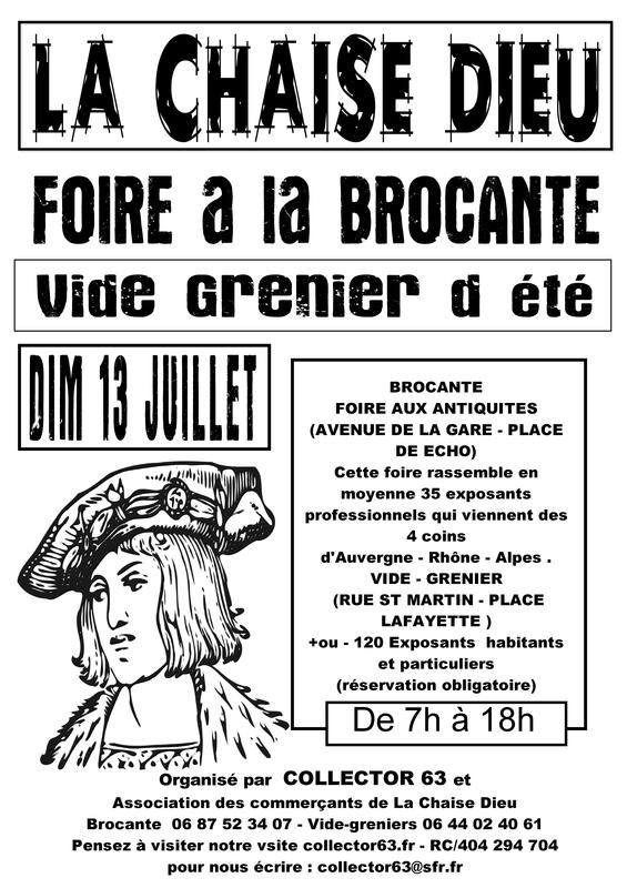 Foire à la brocante d'été