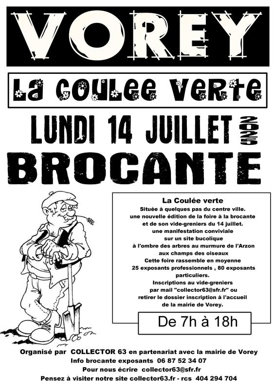 Brocante du 14 juillet