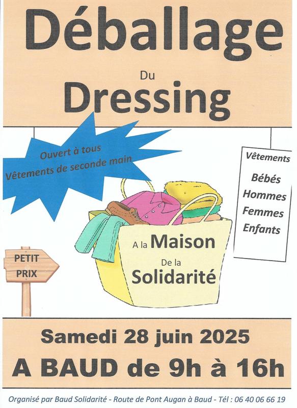 Braderie de vêtements