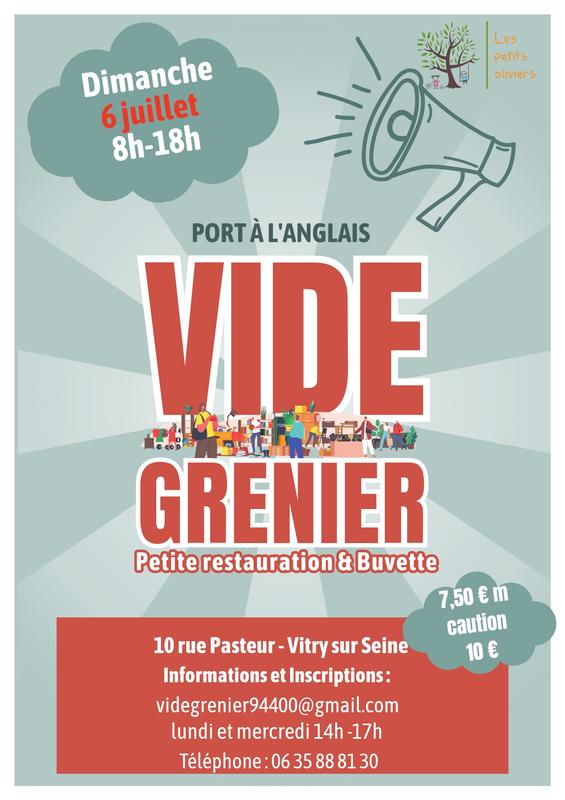 Vide grenier du port à l'anglais