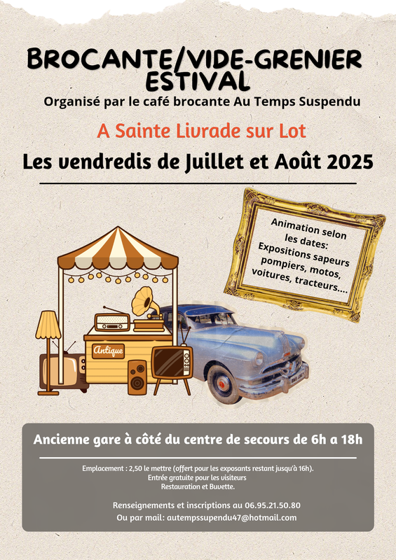 Brocante estivale