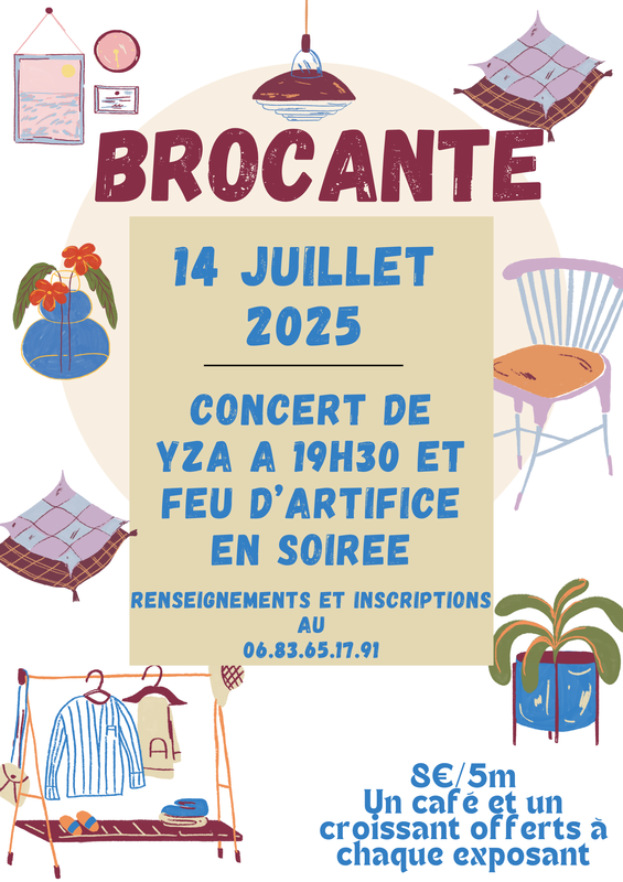 Brocante - vide-greniers