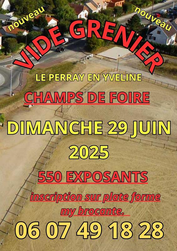 Vide grenier champs de foire