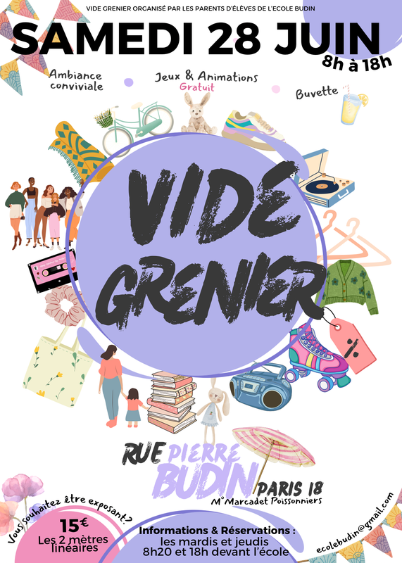 Vide grenier budin
