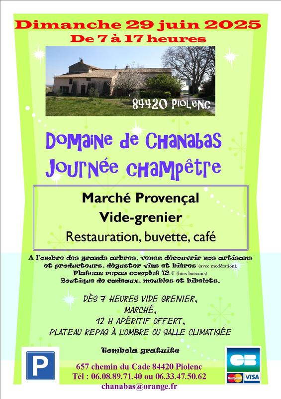 Vide grenier - journée champêtre