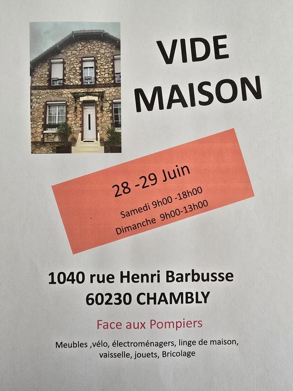 Vide maison