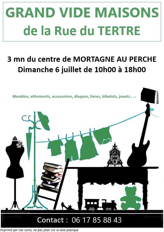 Vide maisons de la rue du tertre