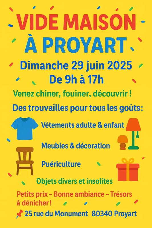 Vide maison - vide dressing