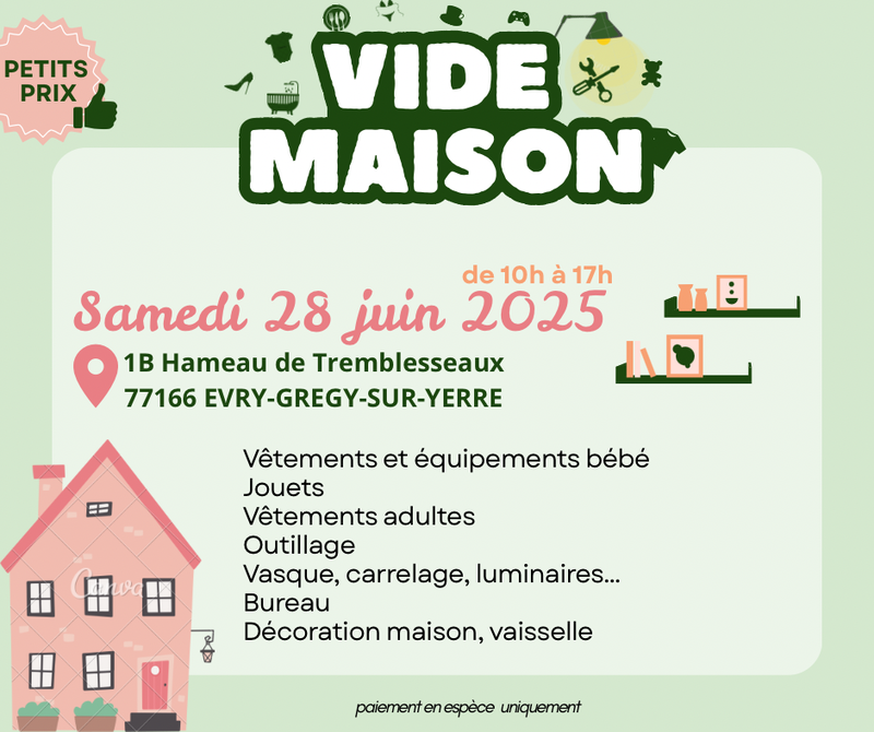 Vide maison