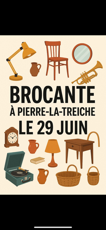 Brocante de pierre-la-treiche