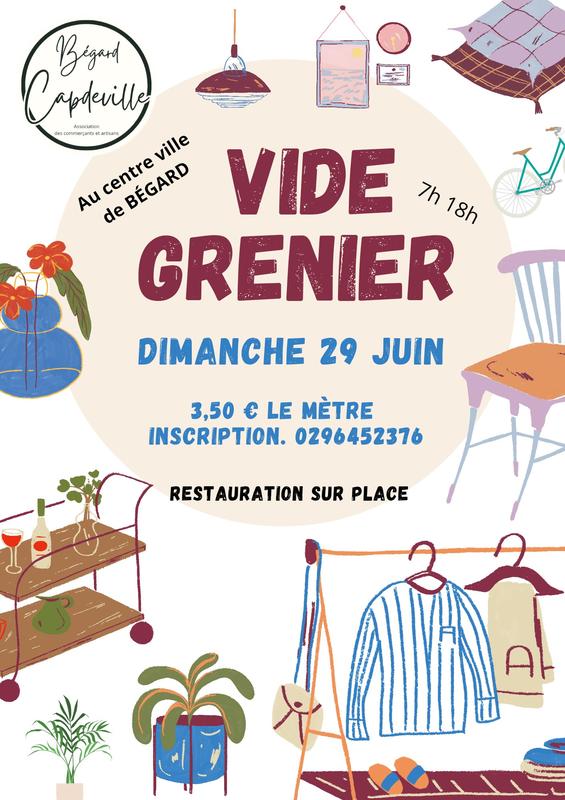 Vide grenier cap de ville