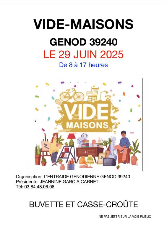 Vide maisons collectif