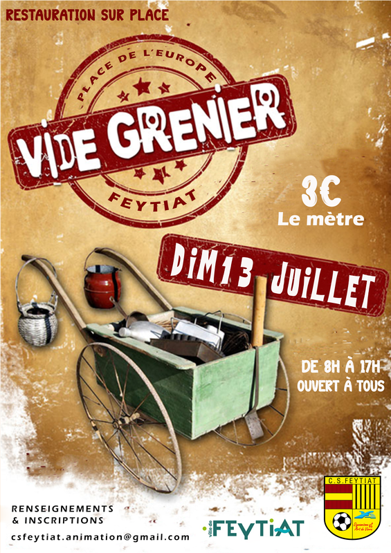 Vide grenier du cs feytiat