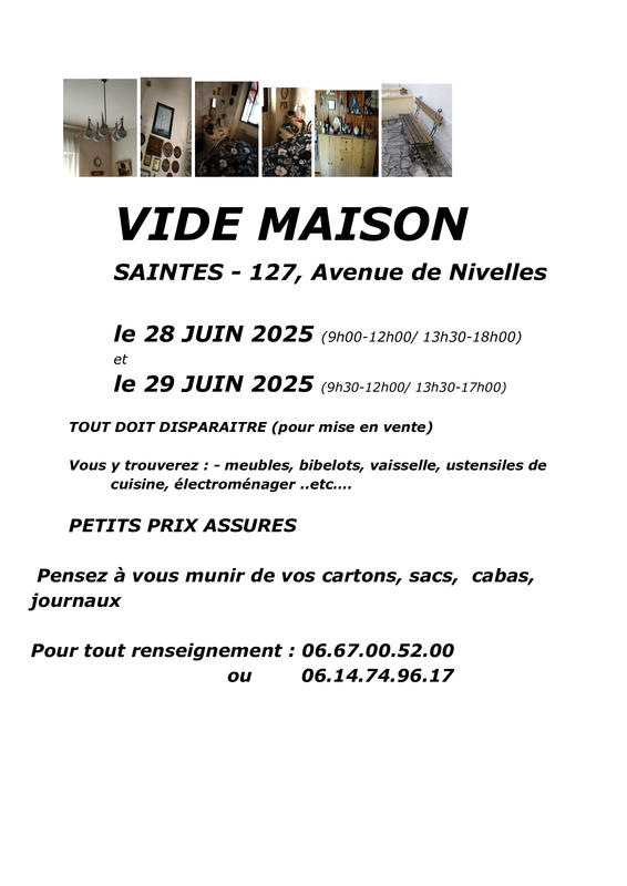 Vide maison