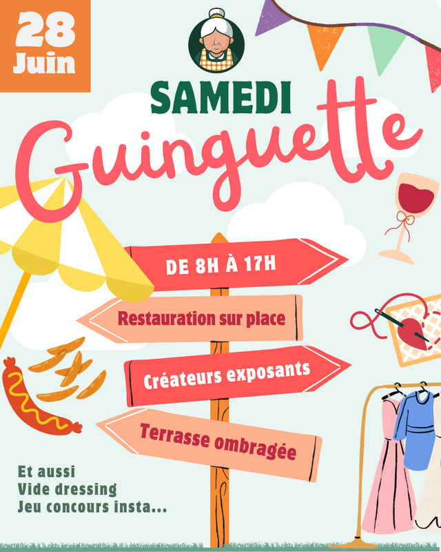 Vide dressing - journée guinguette