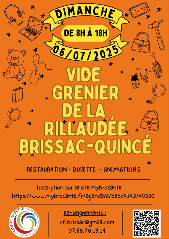Vide grenier de la rillaudée