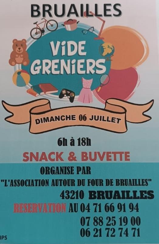 Vide grenier annuel de bruailles
