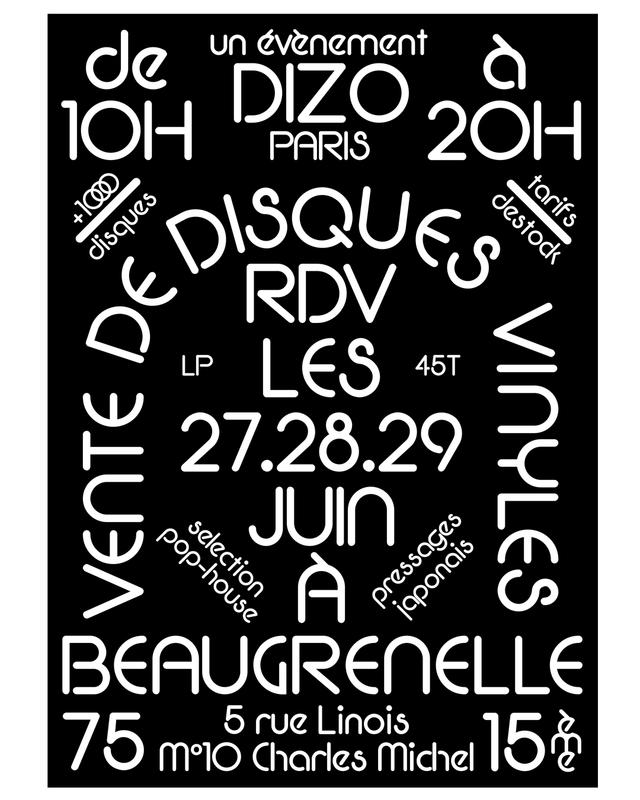 Vente de vinyles à beaugrenelle