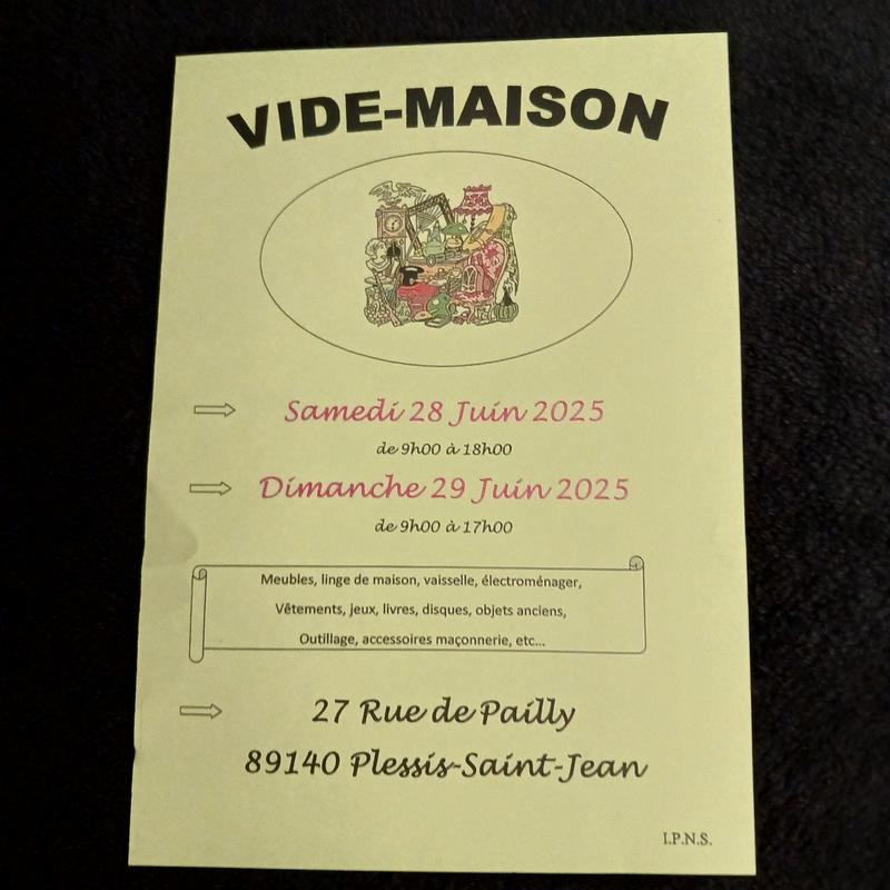 Vide maison