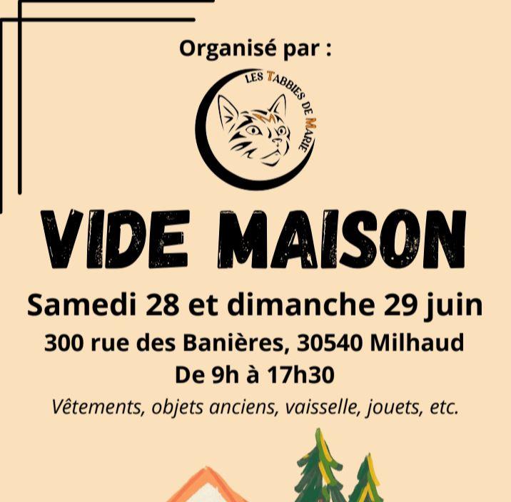 Braderie de l'association les tabbies de marie