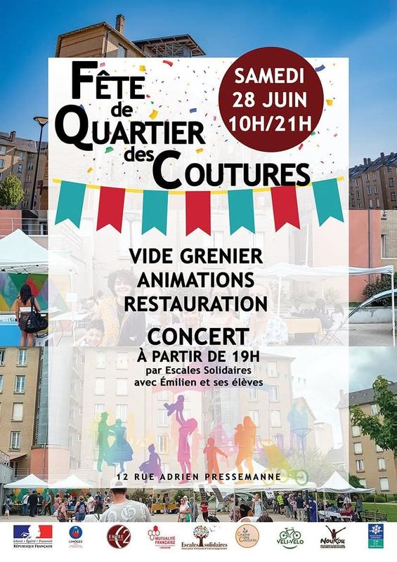 Vide grenier - fête de quartier des coutures