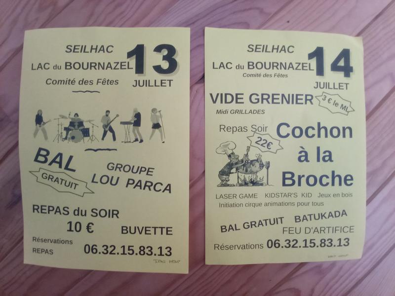 Vide grenier au lac de bournazel