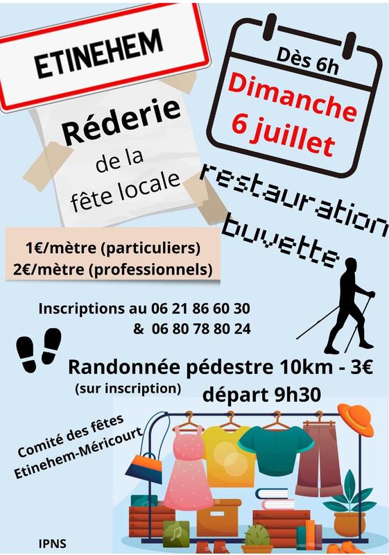 Réderie de la fête locale
