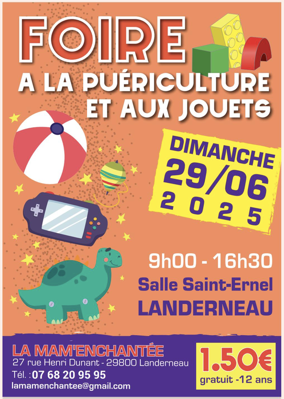 Foire à la puériculture et aux jouets