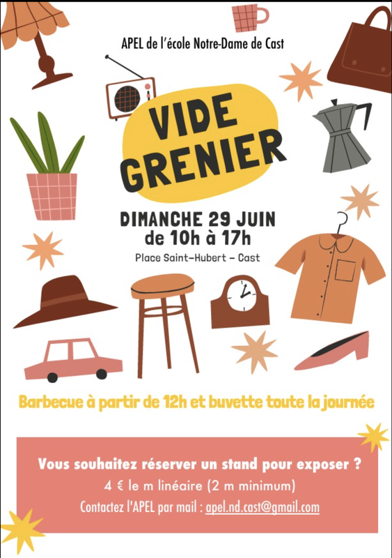 Vide-grenier de l'apel