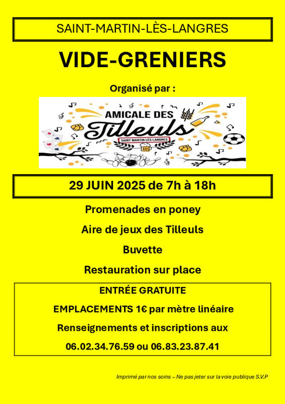 Vide grenier