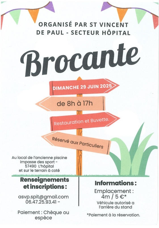 Brocante - vide grenier