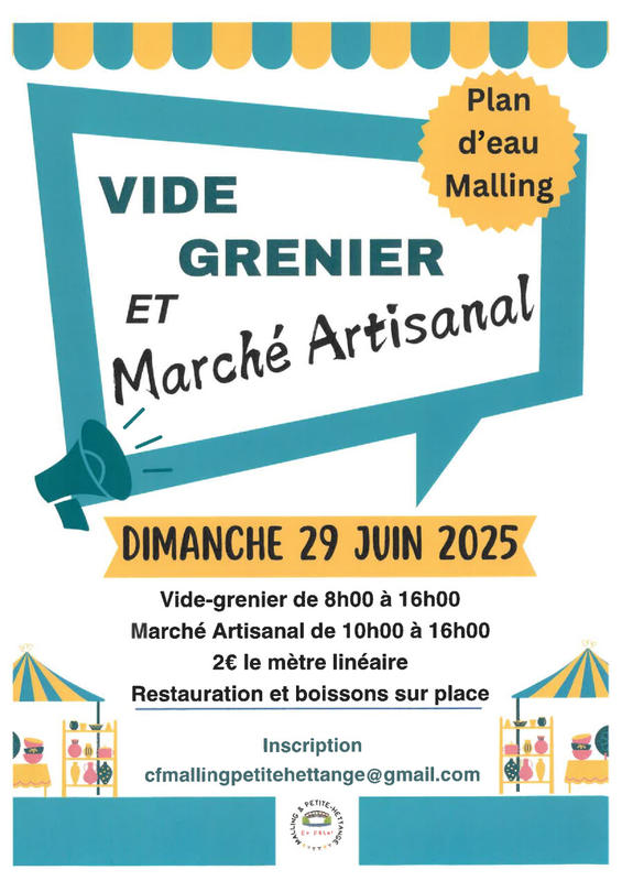 Vide greniers - marché de l'artisanat
