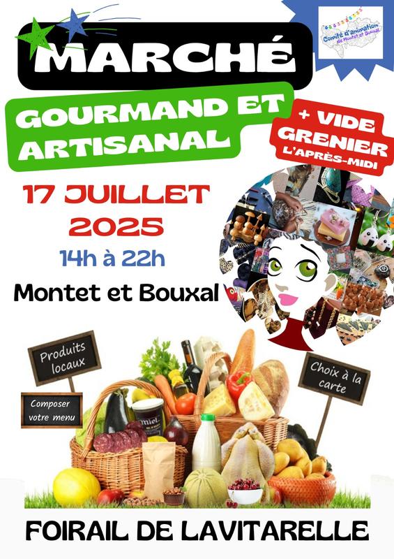 Marché gourmand et artisanal et son vide-greniers