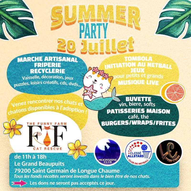 Summer party - braderie