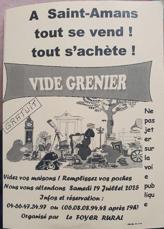 Vide-greniers - marché artisanal