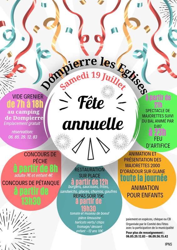 Vide grenier - fête annuelle locale