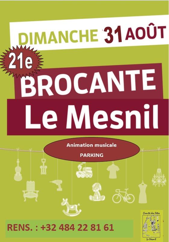 21ème brocante de le mesnil