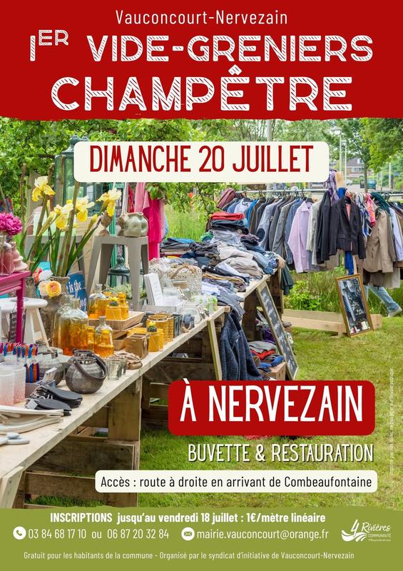 1er vide grenier champêtre