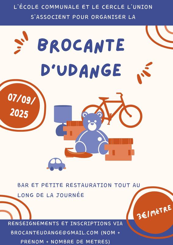 Brocante - vide grenier d'udange