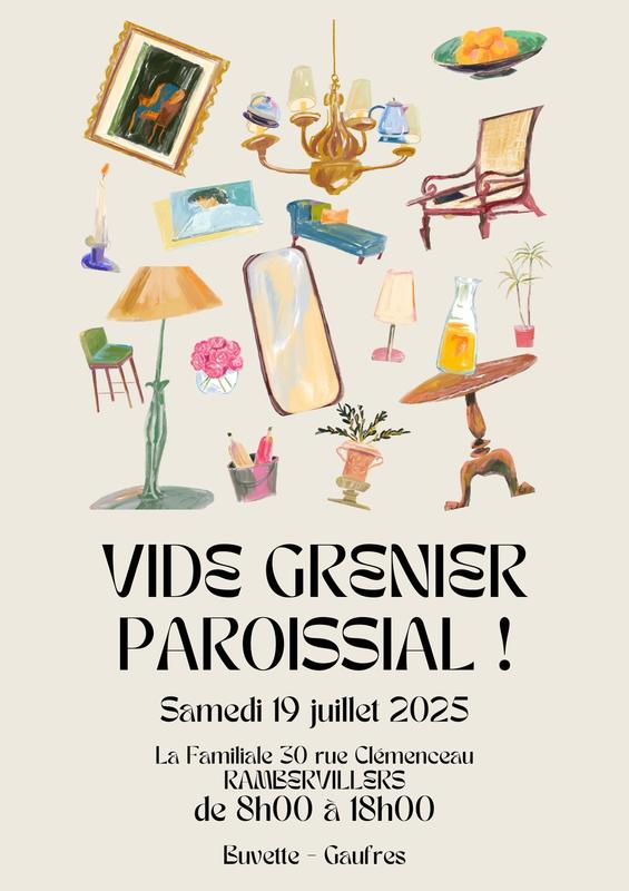 Vide grenier paroissial