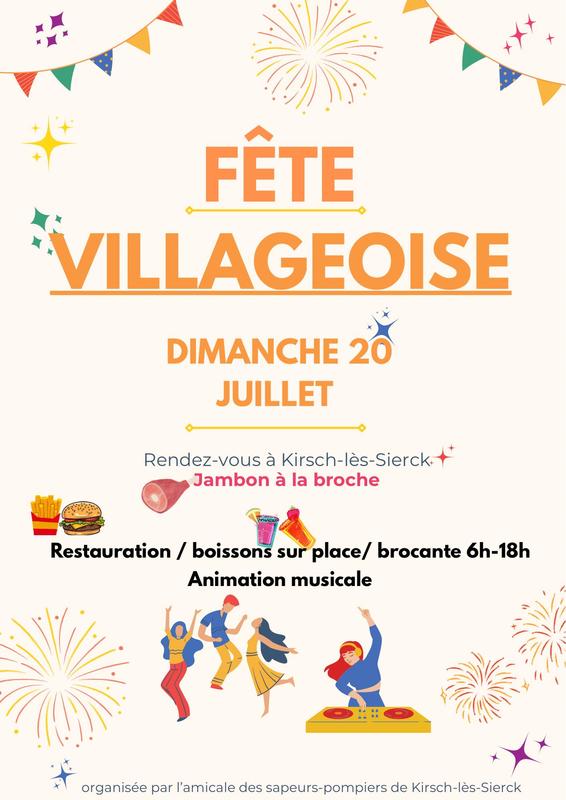 Vide grenier - fête villageoise