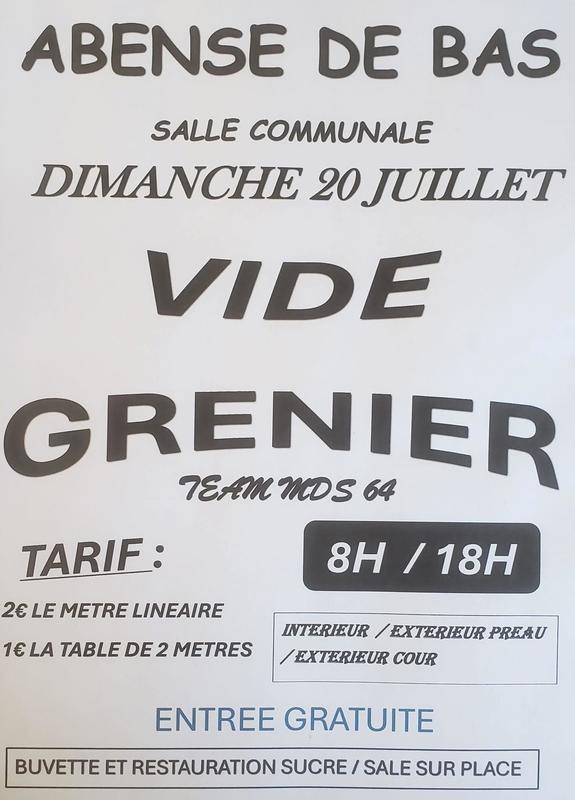 Vide grenier